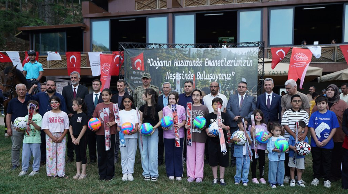 Şehit ve Gazi Çocukları Karne Sevincini Başkonuş’ta Yaşadı!